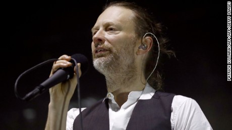 Lead singer Thom Yorke is set to perform with Radiohead in Tel Aviv.