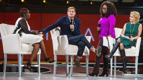 Rob Bell took part in Oprah Winfrey's 2014 