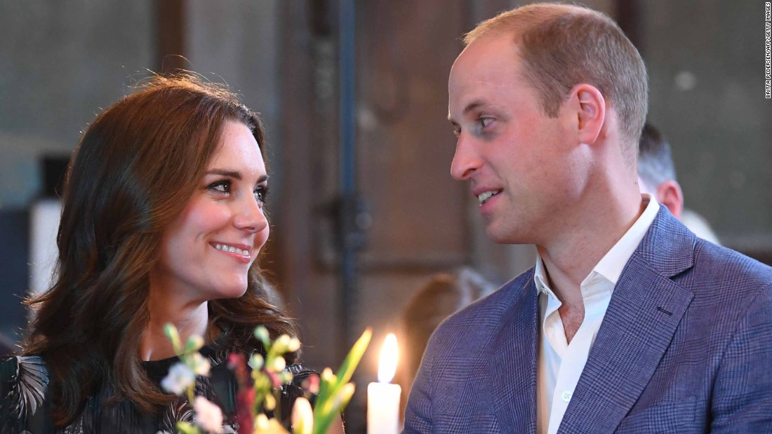 William and Catherine attend a reception at Claerchens Ballhaus dance hall in Berlin on Thursday, July 20.