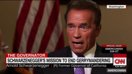 Schwarzenegger on the Gerrymandering problem