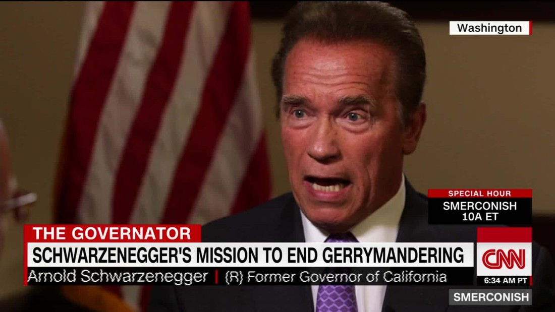 Schwarzenegger On The Gerrymandering Problem - CNN Video