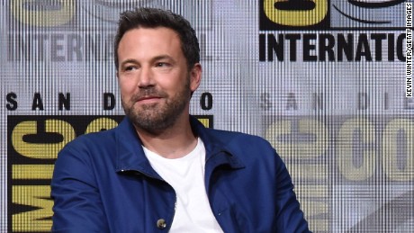 Ben Affleck at Comic-Con in 2017