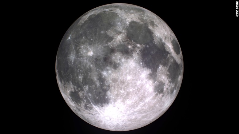 Study suggests water in moon's interior