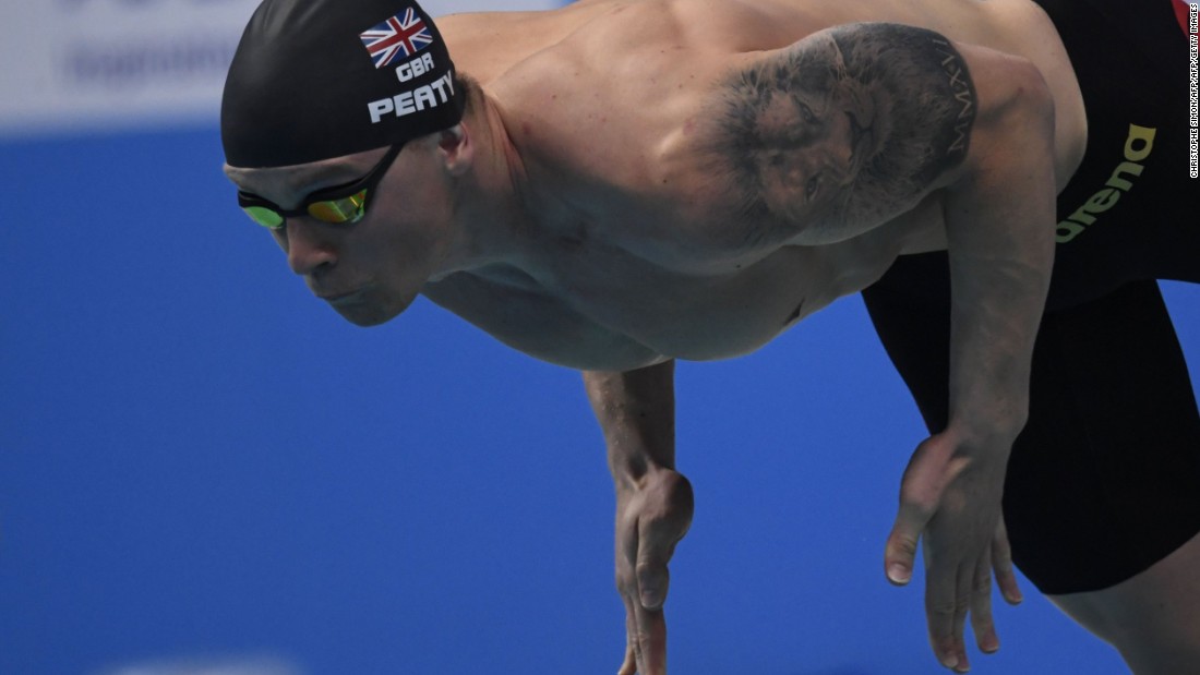 In total, 75 gold medal are up for grabs, one of which was won by Great Britain&#39;s Adam Peaty in the 100m breaststroke. The Olympic champion now holds the top 10 fastest times in history in that event. 