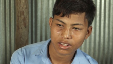 The children working in Cambodia's brick kilns 