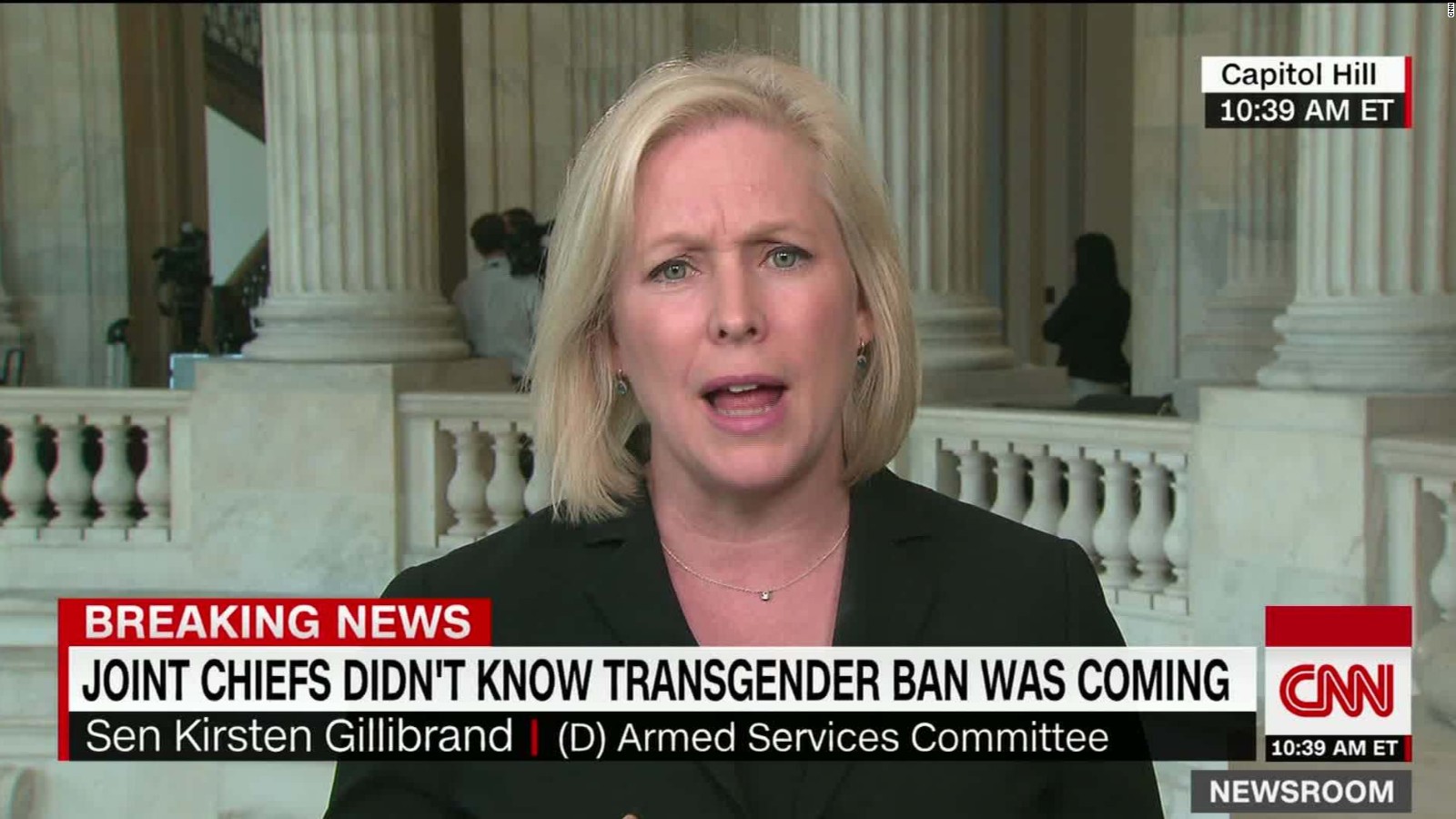 Trump On Transgender Ban Doing Military A Favor Cnn Video