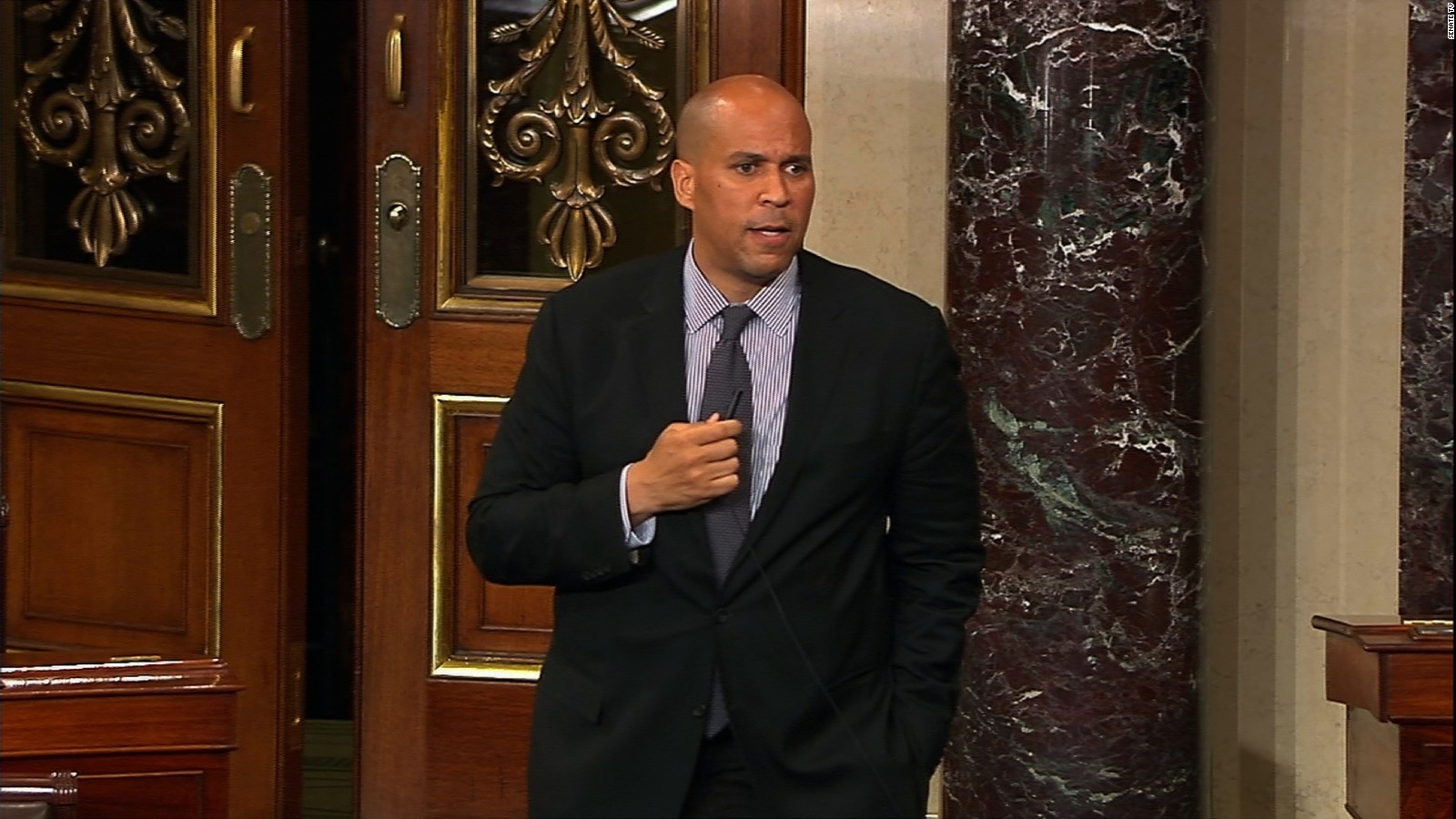 Sen Booker This Nation Is Greater Than This Cnn Video