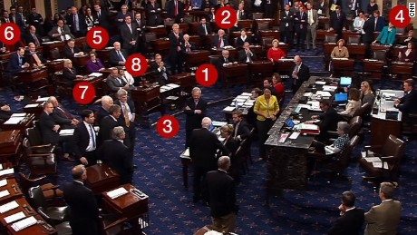 senators react mccain