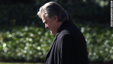 Bannon lays low amid high White House tensions