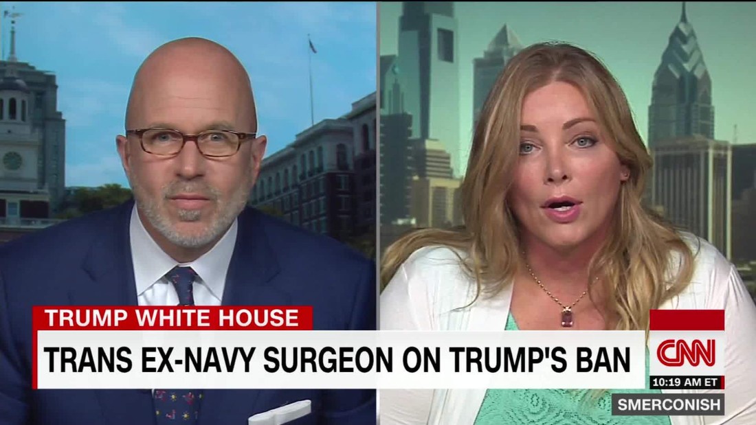 Transgender Ex Navy Surgeon On Trumps Ban Cnn Video 