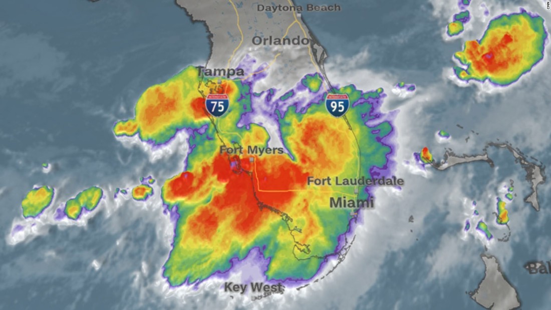 Emily downgraded to tropical depression, moves out over Atlantic CNN