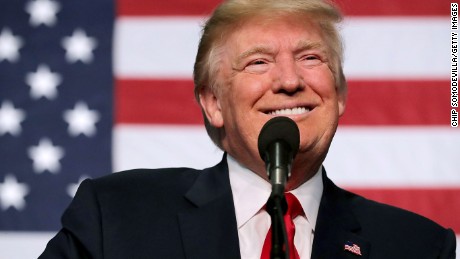 GOLDEN, CO - OCTOBER 29:  Republican presidential nominee Donald Trump addresses a campaign rally in the Rodeo Arena at the Jefferson County Fairgrounds October 29, 2016 in Golden, Colorado. The Federal Bureau of Investigation announced Friday it discovered emails pertinent to the closed investigation of Democratic presidential nominee Hillary Clinton&#39;s private email server and are looking to see if they improperly contained classified information. Trump said &quot;I think it&#39;s the biggest story since Watergate.&quot;  (Photo by Chip Somodevilla/Getty Images)