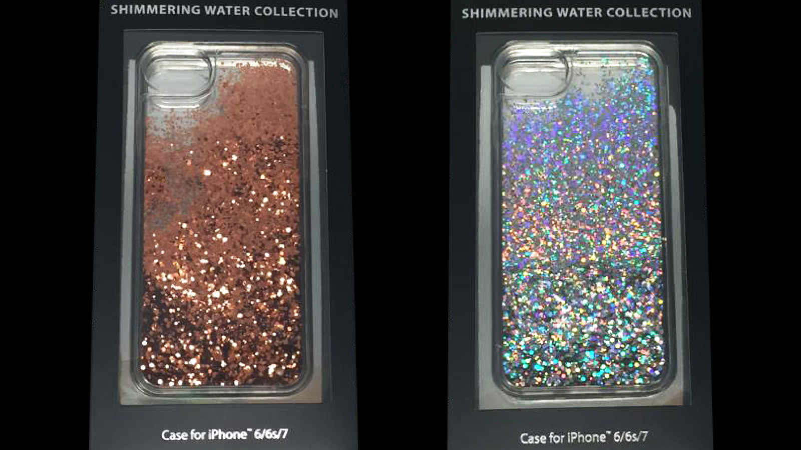 Liquid casing. Shimmer Water.