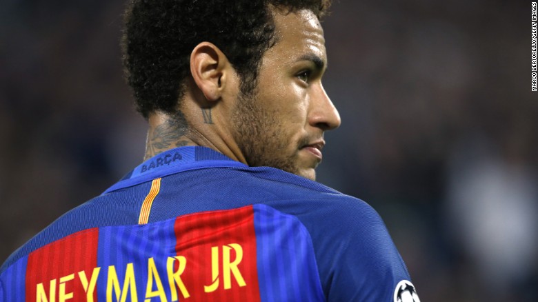 Neymar leaves Barcelona for world record fee