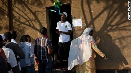 Rwandans vote in presidential election
