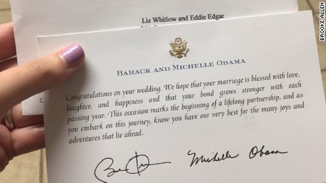 Barack Obama Still Responds To Strangers Wedding Invitations