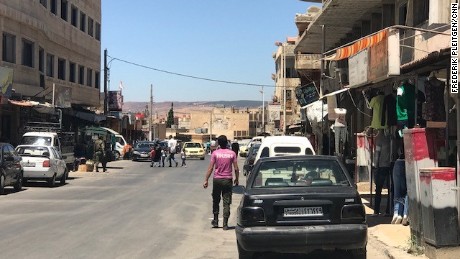 Many more people are coming out in regime-held areas and more shops are open.