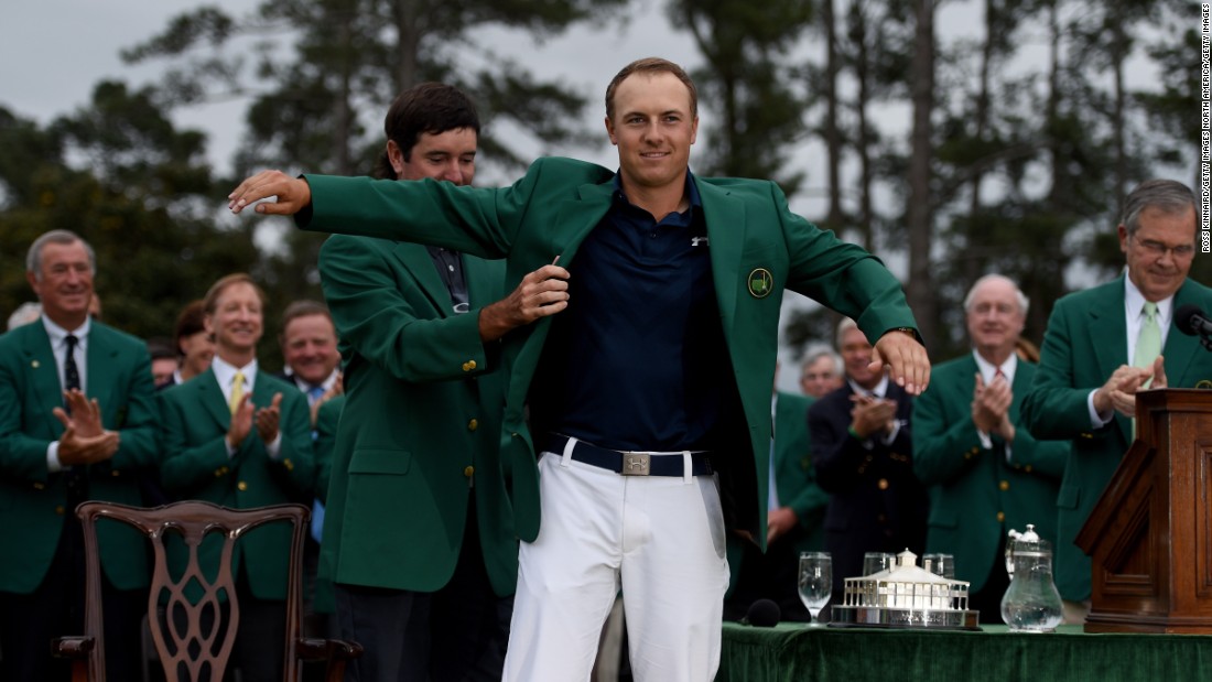 Spieth&#39;s first major title came in 2015 when he shot a record-equaling 18 under par at The Masters.