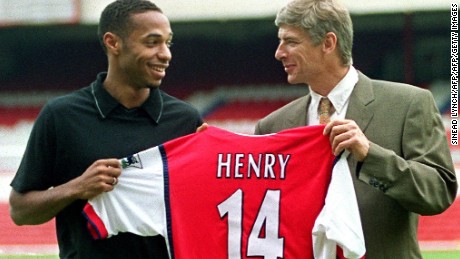 Arsene Wenger turned Thierry Henry from a winger into one of the world&#39;s best strikers.