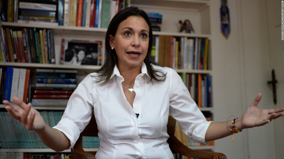 María Corina Machado: No podemos darle tiempo y oxígeno a la dictadura ...