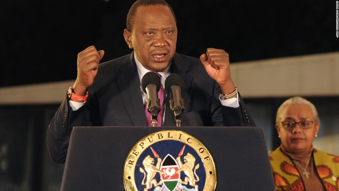 Kenya Elections Uhuru Kenyatta Wins Second Term Cnn 8563