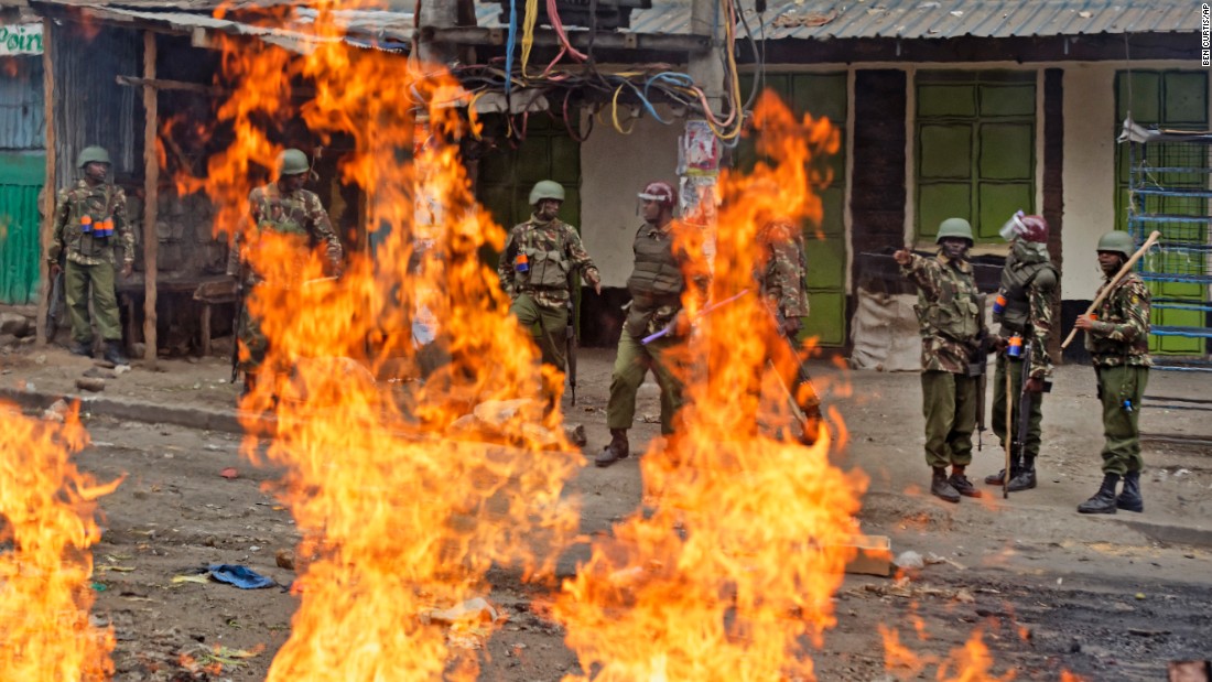 Kenya protests: 24 killed after President's re-election - CNN