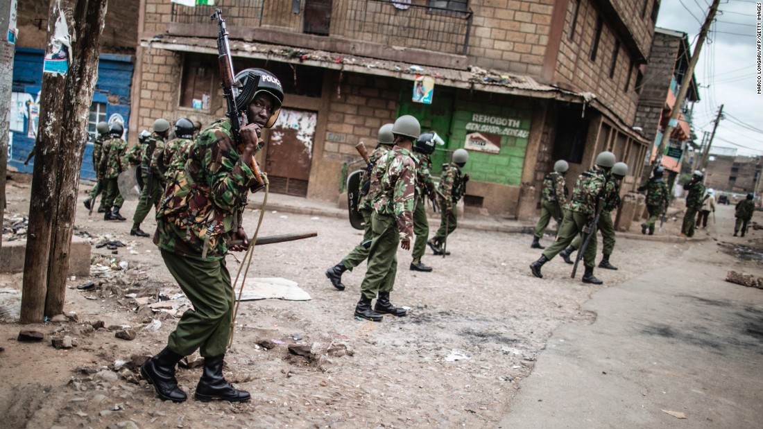 Kenya protests: 24 killed after President's re-election - CNN