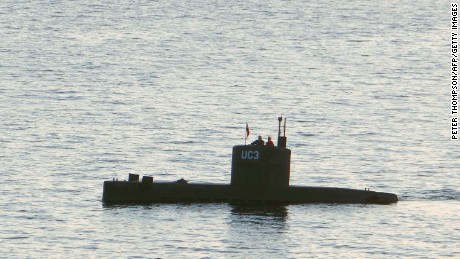 Swedish journalist Kim Wall is alleged to have stood next to a man in the tower of the private submarine &quot;UC3 Nautilus&quot; on August 10 in Copenhagen Harbor. 
