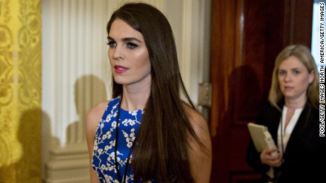 Trump frustrated with Hicks&#39; role in Porter scandal