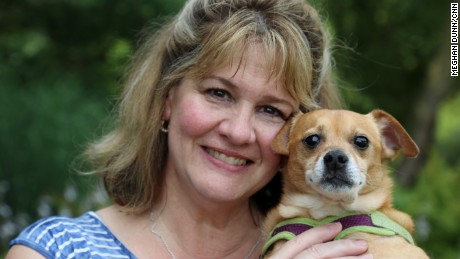 CNN Hero Michele Allen runs Monkey&#39;s House, a hospice for elderly and dying dogs, on her six-acre New Jersey farm.