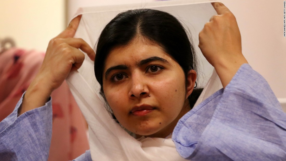 Malala Yousafzai Head 7730