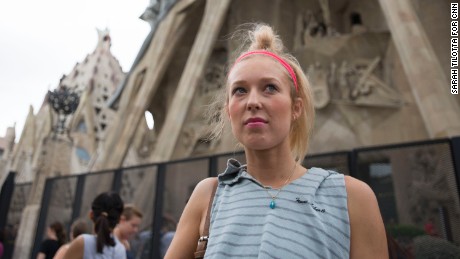 Annalotta Scheinin was visiting Barcelona from Finland, where she helped treat people involved in a stabbing attack in Turku over the weekend.