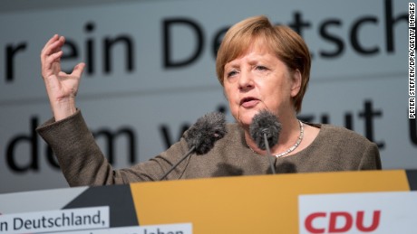 German Chancellor Angela Merkel has been accused of &quot;sleepwalking&quot; through the campaign.