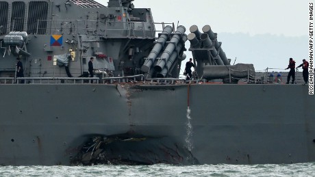 Plane crash latest in spate of US Navy accidents in Asia during 2017