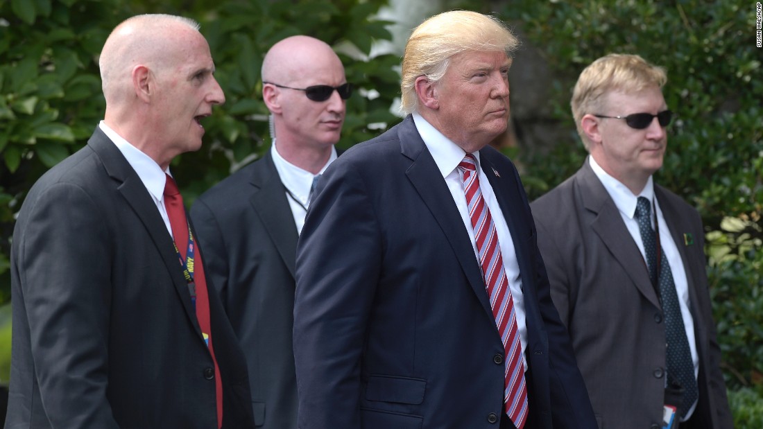 Report Trump Travel Drain Secret Service Funds Cnn Video