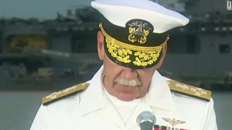 mccain navy hat