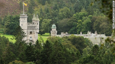 Balmoral Castle, the Queen&#39;s Scottish estate, in Aberdeenshire.