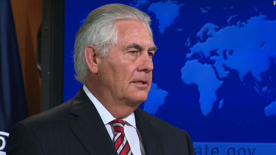 Tillerson Moves To Ditch Special Envoys Cnnpolitics