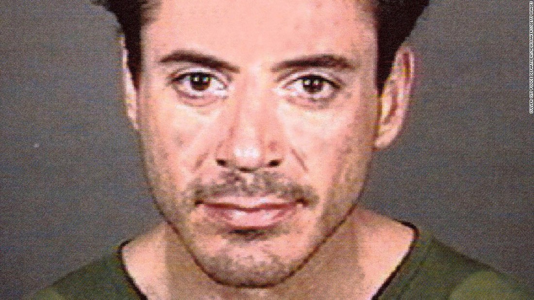 Before he was &quot;Iron Man,&quot; actor Robert Downey Jr. had multiple run-ins with the law. He served one year and three months in prison for a 1996 conviction on drug and weapons charges. &lt;a href=&quot;http://www.cnn.com/2015/12/24/entertainment/robert-downey-jr-pardon-feat/index.html&quot;&gt;California Gov. Jerry Brown granted Downey&lt;/a&gt; a full and unconditional pardon on Christmas Eve 2015. He said Downey had &quot;lived an honest and upright life, exhibited good moral character and conducted himself as a law-abiding citizen.&quot; 