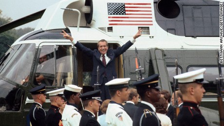 Poll: Trump is as strongly disliked now as Nixon was before he resigned 