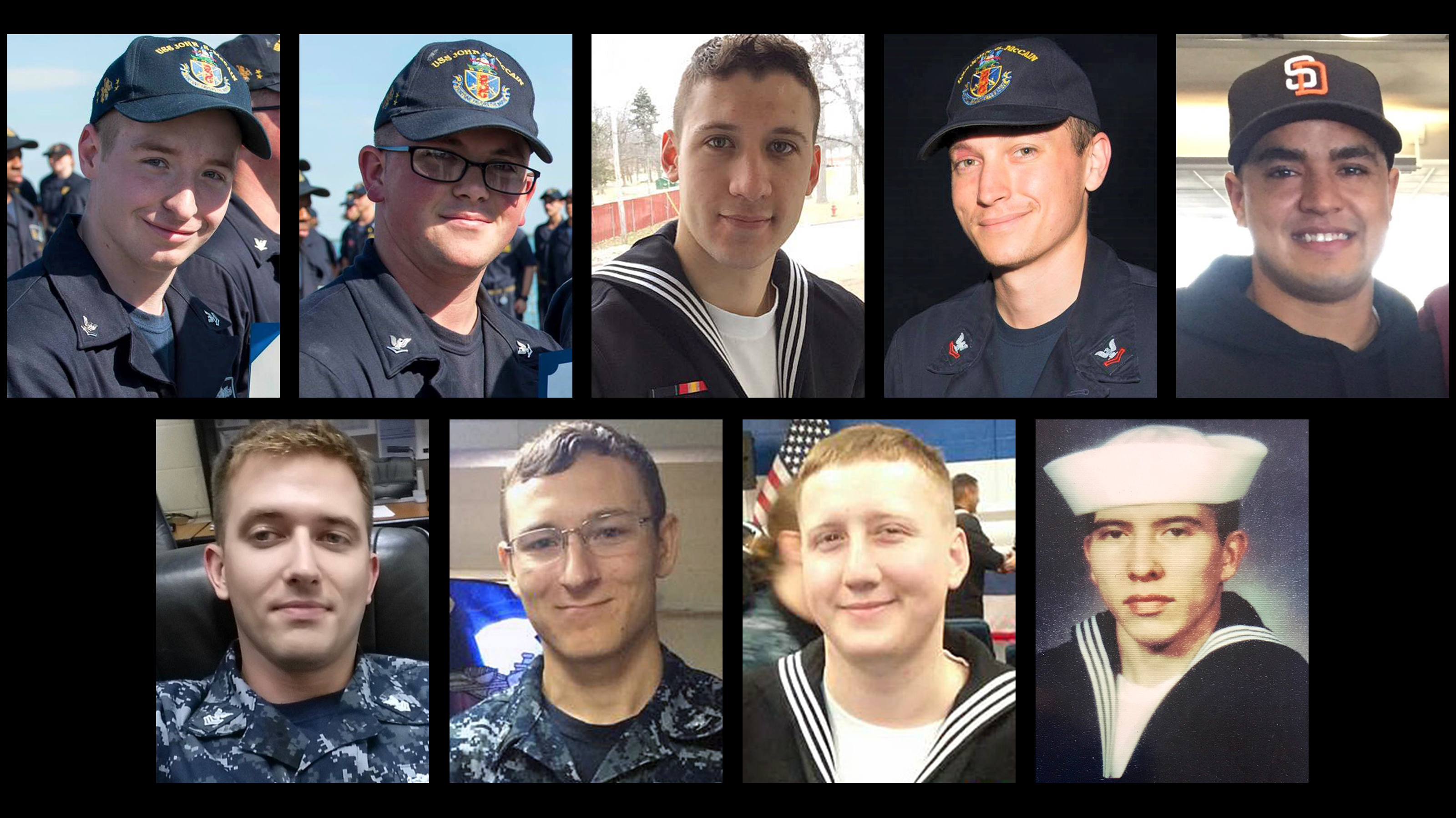 uss john mccain ball cap