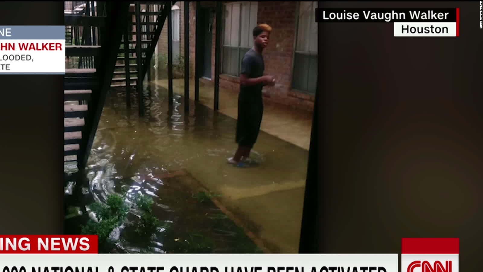 Flood Traps Houston Apartment Residents Cnn Video
