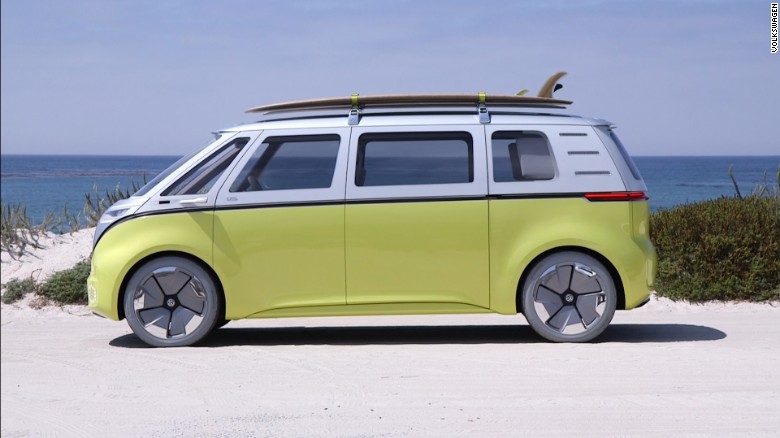 Volkswagen's electric concept bus is far out