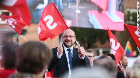 Chancellor candidate Martin Schulz has been holding rallies around the country.