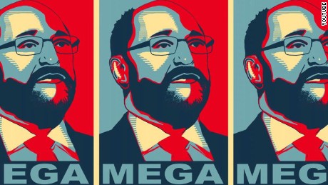 Schulz&#39;s election as leader of the SPD spawned the &quot;MEGA&quot; meme (&quot;Make Europe Great Again&quot;), riffing on President Donald Trump&#39;s campaign slogan.