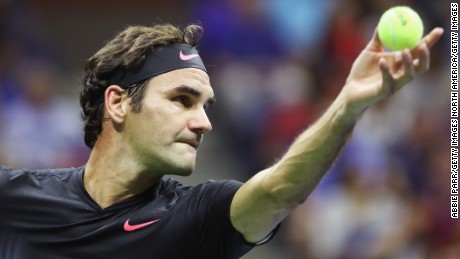 Roger Federer is chasing his sixth US Open title.