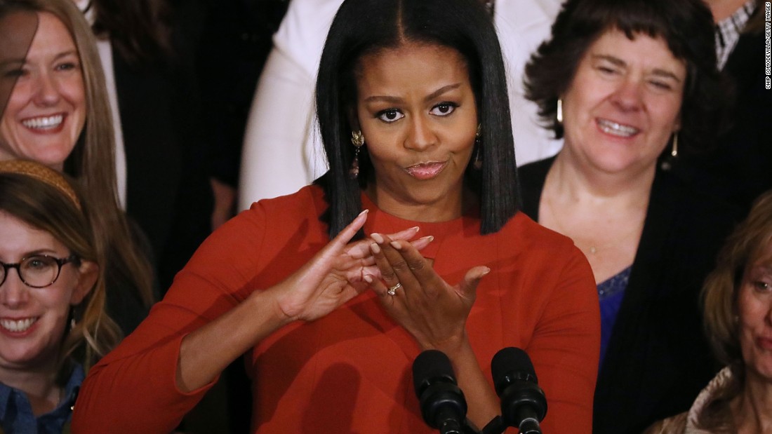 Michelle Obama Recreates Beyoncé S Look Cnn Video