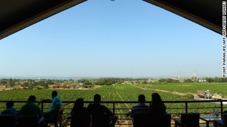 The Sula Vineyard in Nashik, around 103 miles from Mumbai. 