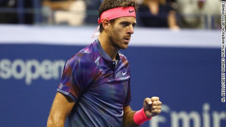 Juan Martin del Potro&#39;s lone major title was the US Open in 2009, then defeating Roger Federer in five sets.
