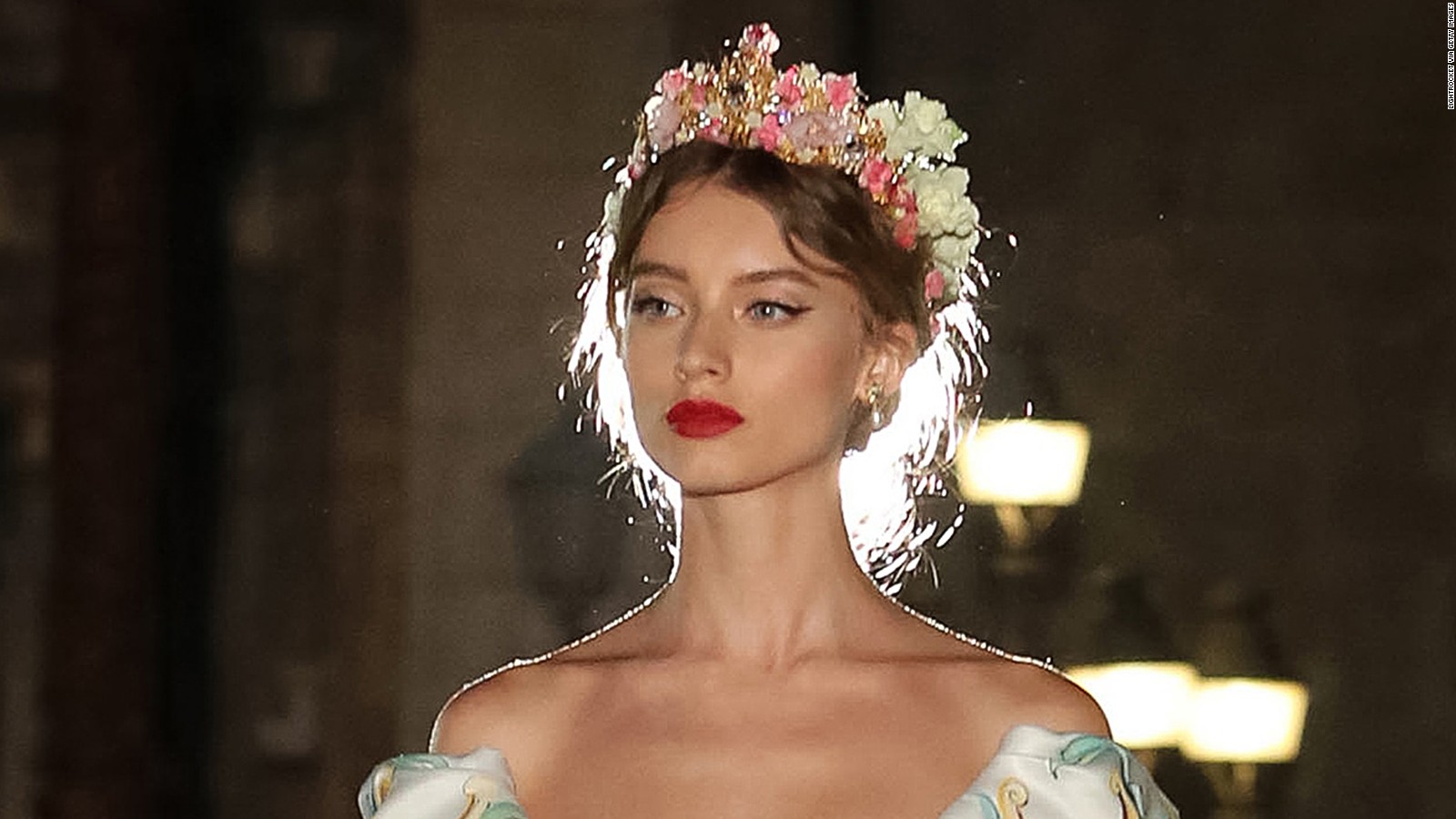 dolce and gabbana models female